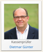 Kassenprüfer Dietmar Günter